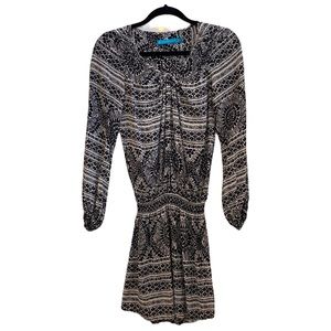 Tori Richard silk mini dress